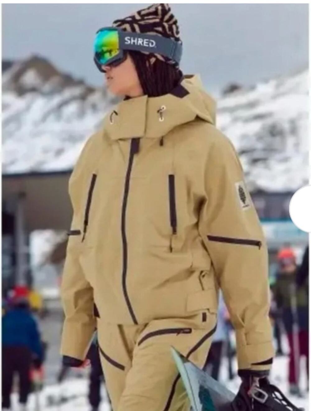 Free People Zephyr Ski Shell Packable Jacket Small